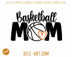 Free Basketball Mom SVG