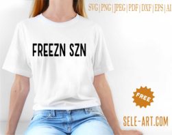Free Freezing Season SVG