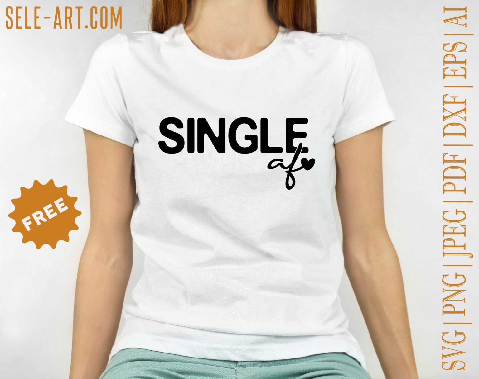 Free Single Af SVG - Free Svg with SeleART