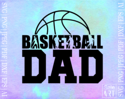 Free Basketball Dad SVG