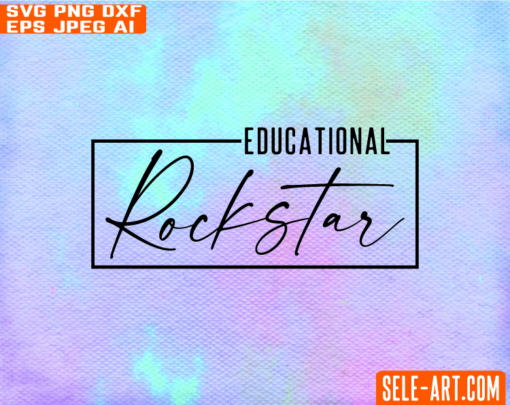 Free Educational Rockstar SVG