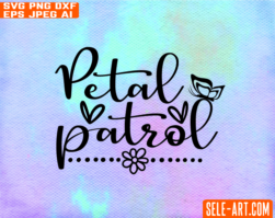Free Petal Patrol SVG