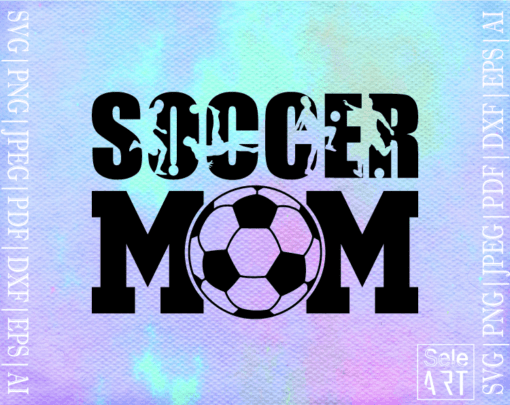 Free Soccer Mom SVG