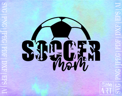 Free Soccer Mom SVG