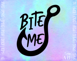 Free Bite Me SVG