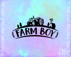 Farm Boy SVG