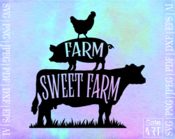 Farm Sweet Farm SVG
