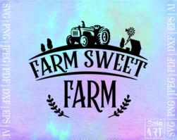 Free Farm Sweet Farm SVG