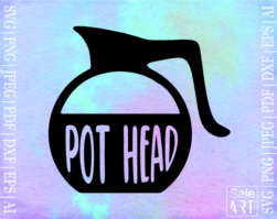 Free Pot Head SVG