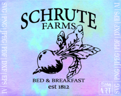 Free Schrute Farms SVG