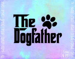 Free The Dogfather SVG