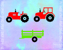 Free Tractor SVG