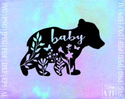 Free Baby Bear SVG