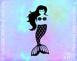 Free Mermaid SVG