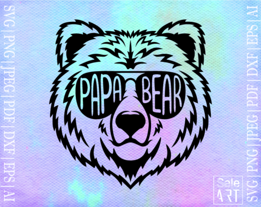 Free Papa Bear Svg