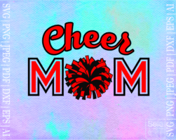 Free Cheer mom SVG