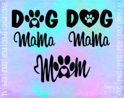 FREE Dog Mama SVG