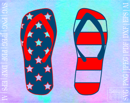 FREE Flip Flops flag SVG