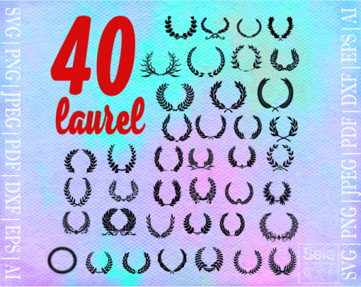 FREE Laurel SVG