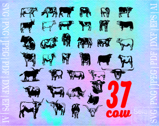 Free cow SVG