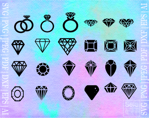 FREE diamond SVG