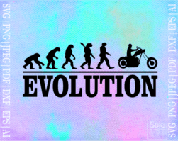 FREE evolution biker SVG