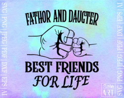 Free Father And Daughter Svg