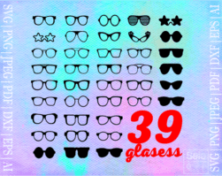 FREE glasses SVG
