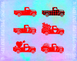 FREE Red Truck SVG
