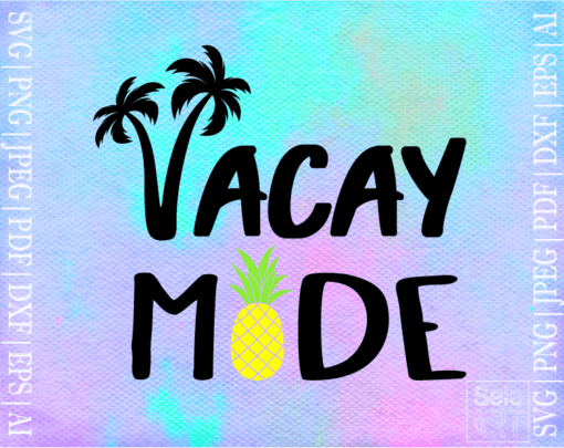 FREE Vacay mode SVG