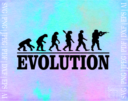 FREE soldier evolution SVG