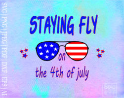 FREE staying fly on the 4th of july1 SVG