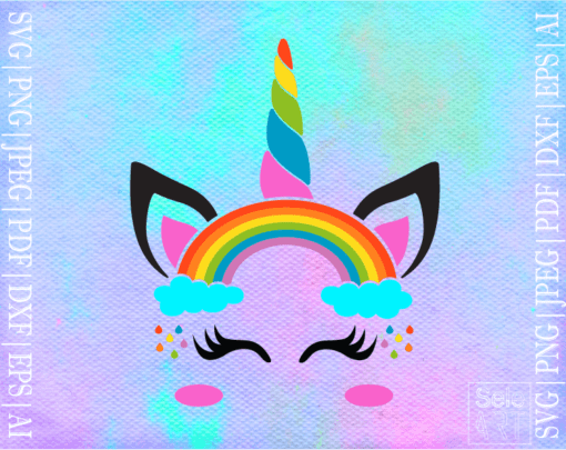 FREE unicorn pride SVG