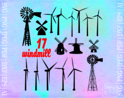 FREE windmill SVG