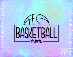 FREE Basketball Mom SVG