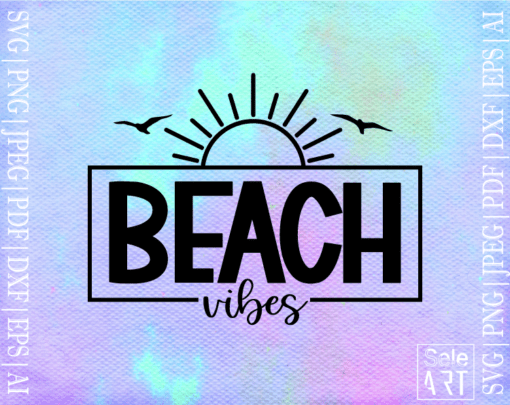 FREE Beach Vibes SVG