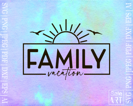 FREE Family Vacation SVG
