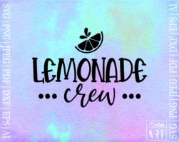 FREE Lemonade Crew SVG