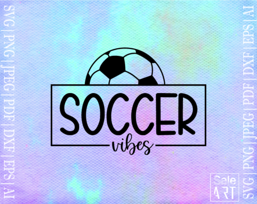 FREE Soccer Vibes SVG - Free Svg with SeleART