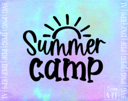 FREE Summer Camp SVG