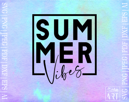 FREE Summer Vibes SVG