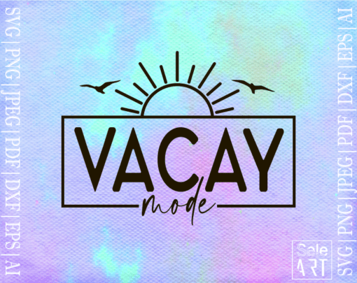 FREE Vacay Mode SVG