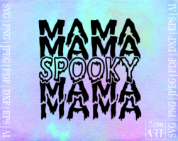 FREE Spooky Mama SVG