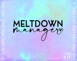 FREE Meltdown Manager SVG