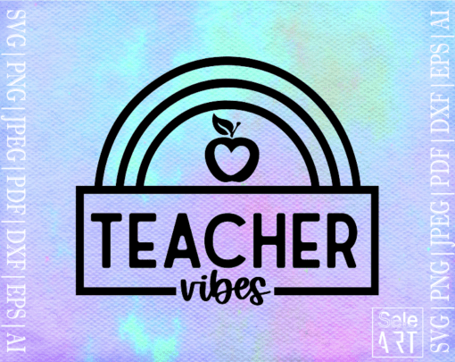 FREE Teacher Vibes SVG