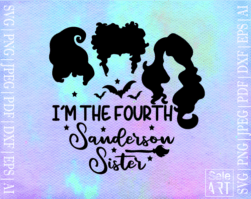 FREE I'm The Fourth Sanderson Sister SVG