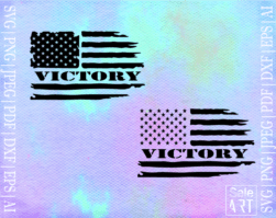 FREE Victory Flag SVG