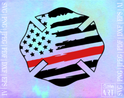 FREE Fireman Badge SVG