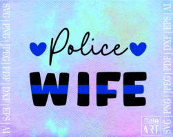 Wife Police SVG