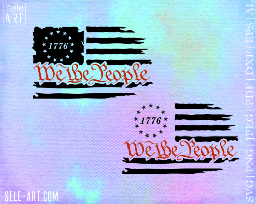 Betsy Ross Flag SVG, Historical American Flag SVG, flag svg, Cut File for Cricut & Silhouette, file dxf file for Silhouette Files for Cricut